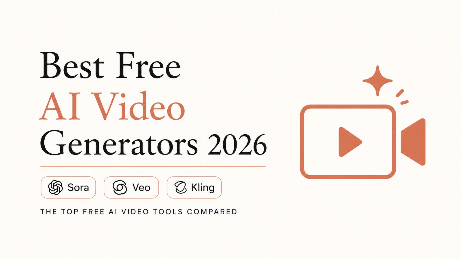 Best Free AI Video Generators in 2026 (Sora, Veo, Kling)