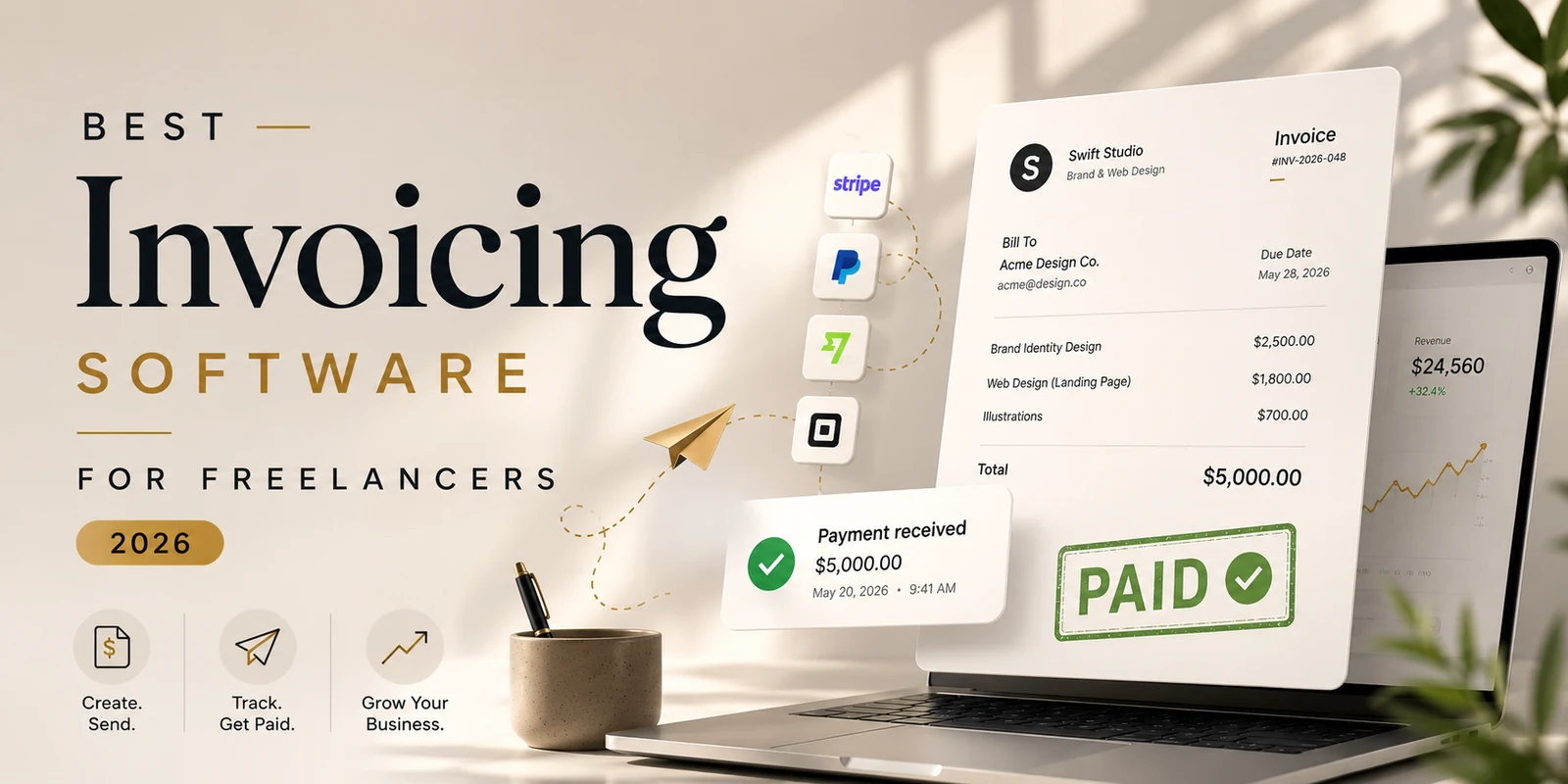 Best Invoicing Software for Freelancers: Top Picks 2026