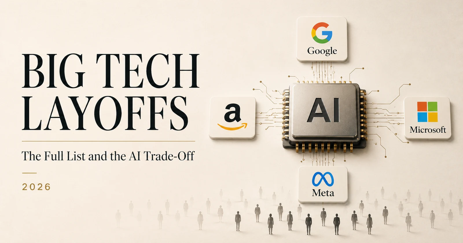 Big Tech Layoffs 2026: The Full List and the AI Trade-Off