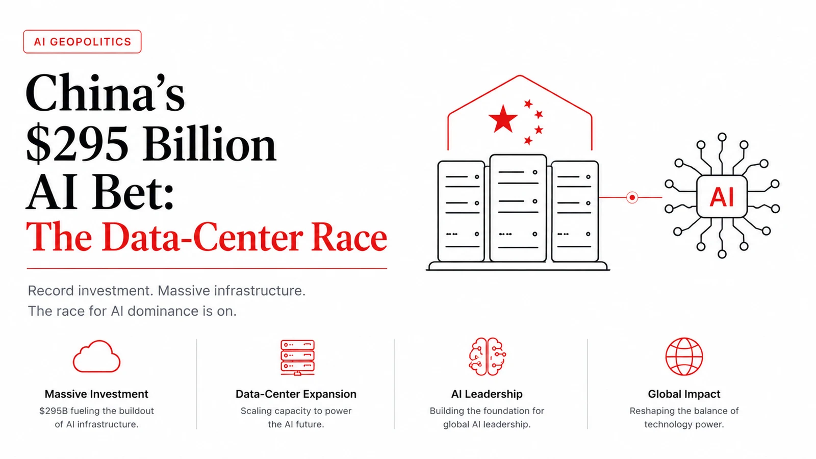 China AI Data Centers: The Ultimate Massive $295B AI Bet