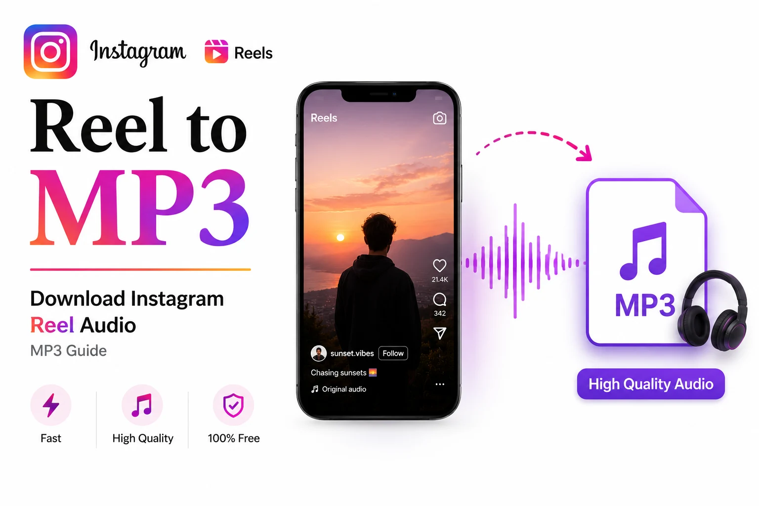How to Download Instagram Reel Audio (MP3 Guide)