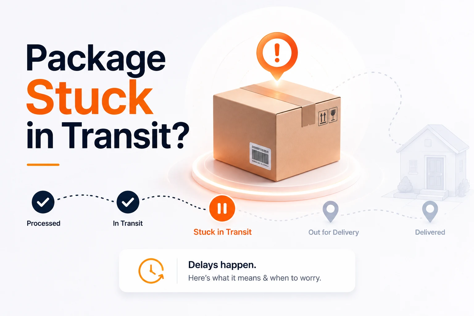 Package Stuck in Transit? What It Means & When to Worry