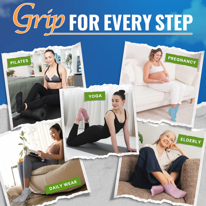 No Slip Grip Socks: Stay Comfortable and Confident with Every Step